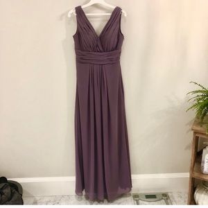 Bill Levkoff Chiffon Bridesmaids Dress